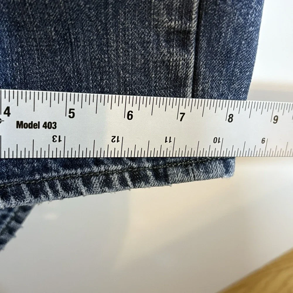 Banana Republic‎ Women's Jeans 32/30 Blue Denim Straight Leg Medium Wash
